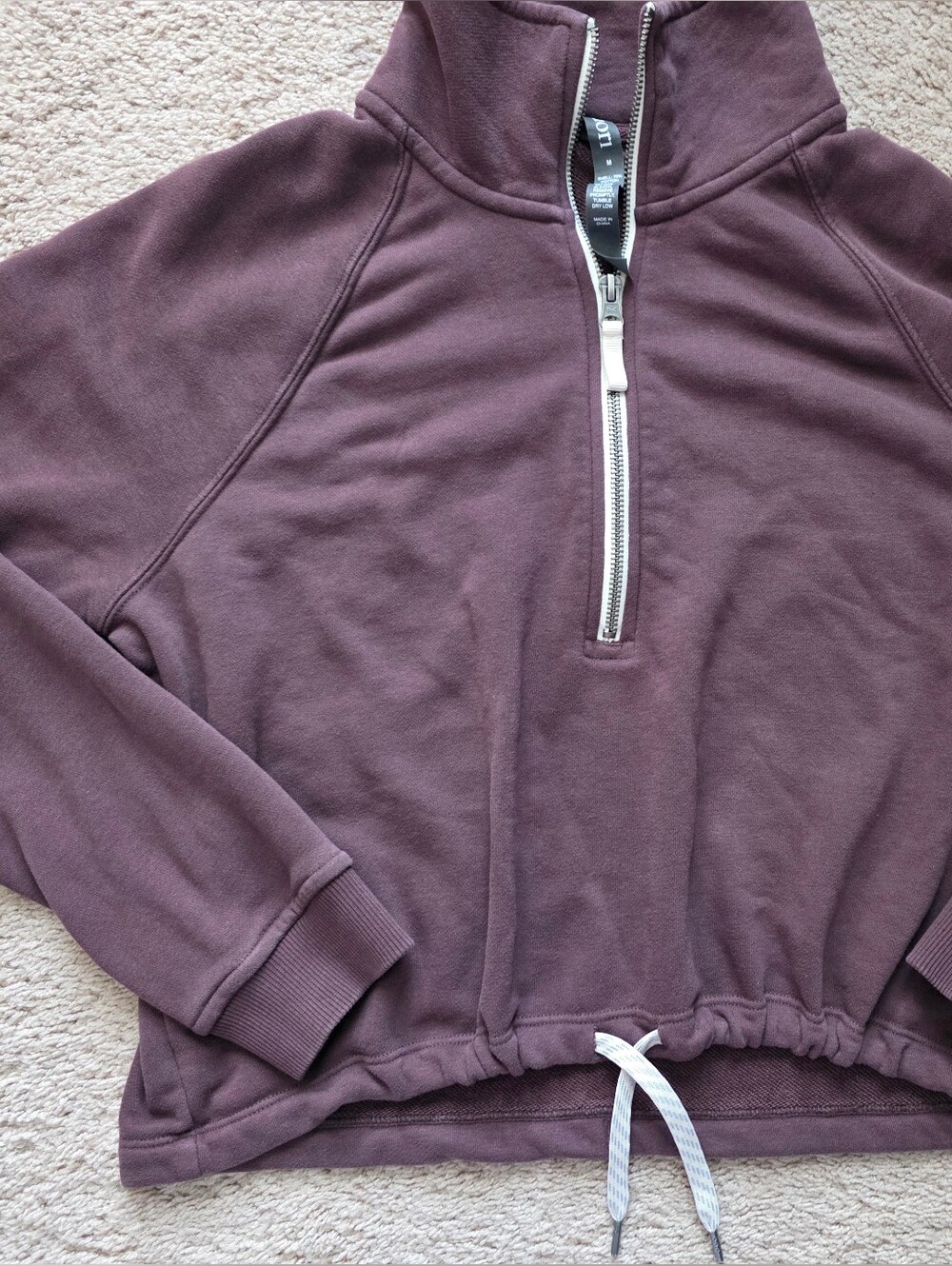 Vuori Sedona Half Zip Pullover In Chestnut Medium
